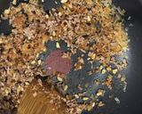 松の実とひき肉のおかかふりかけ作り方3写真