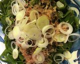 めかぶとネギとかつお節の醤油和え作り方5写真