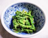 しのんち☆簡単!たらの芽ごま酢味噌和え作り方5写真