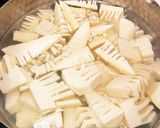 旬の筍で作る中華スープ「腌篤鮮」作り方5写真