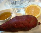 さつま芋のレモン煮作り方1写真