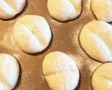 クリームチーズ入りハイジの白パン♡作り方4写真