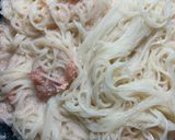 明太子クリーム風の素麺作り方6写真