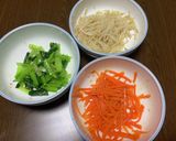 韓国料理　醤油のビビンパ作り方3写真