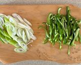 胸肉とピーマンのさっぱり炒め作り方1写真