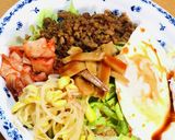 超簡単！ボリュームたっぷりビビンバ丼作り方6写真