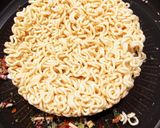 辛ラーメンアレンジ(汁なし焼きそば)作り方1写真