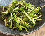 味見で半分なくなる！やみつき水菜サラダ♪作り方2写真