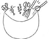 たまねぎのお好み焼き（子ども教室）作り方2写真
