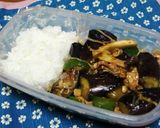 豚肉と茄子の甘味噌炒め～韓国風？～作り方3写真