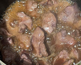 簡単でおいしい★鶏肝とハートの煮付け作り方4写真