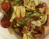 色々野菜の香味味噌炒め作り方6写真