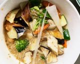 茄子椎茸簡単きな粉味噌味豆腐八宝菜風作り方14写真