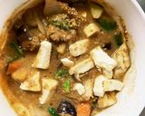 茄子椎茸簡単きな粉味噌味豆腐八宝菜風作り方16写真