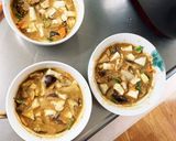 茄子椎茸簡単きな粉味噌味豆腐八宝菜風作り方17写真