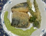 鯖のフリット、キウイのソース添え作り方9写真
