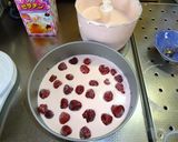 春です✿簡単♪苺風味のレアチーズケーキ✿作り方6写真