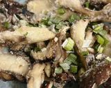 舞茸炒め⭐︎あおさ乗せ作り方5写真