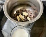 タルト型不要　小さな生チョコタルト⁉️作り方1写真