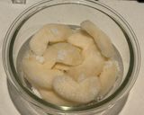 美味しくない梨の食べ方〜レンジでコンポート作り方2写真