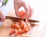 ふんわりトマ玉🍳トマトと卵のソテー作り方1写真