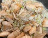 鶏むね肉と舞茸の柚子胡椒風味作り方6写真
