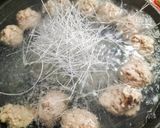 【バッソ🇮🇩】インドネシア風🐦‍🔥肉団子春雨スープ🥣🌿作り方4写真