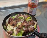 【飯すすむ】鶏のネギレバ炒め作り方11写真