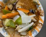 さっぱりオイトマト味豚こま大根青椒肉絲風作り方13写真