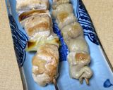鶏皮の焼き鳥　茹で皮バージョン作り方5写真