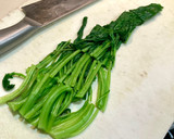 宮内菜（かき菜）の胡桃マヨネーズ作り方2写真