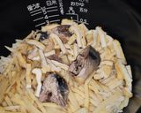 減塩・タケノコたっぷりさばご飯作り方2写真