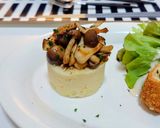 マッシュポテトのきのこバターのっけ作り方3写真