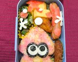 イカ弁当☆スプラトゥーンキャラ弁作り方10写真