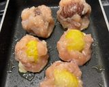 ボリューム満点！おもてなし鶏栗つくね作り方2写真