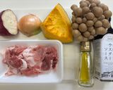 秋の味覚でウスター野菜炒め作り方1写真