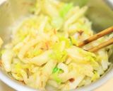 ＊白菜消費に、白菜のおかか酢サラダ作り方5写真