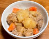 簡単！うまい！鶏肉でほっこり肉じゃが作り方6写真