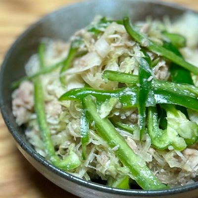 ツナと夏野菜で塩レモン焼きそば by harapecoci 【クックパッド】 簡単