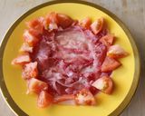 簡単カフェ風♪生ハムトマトマリネ☆常備菜作り方2写真