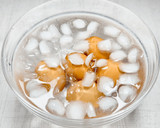 95℃ 「出汁しょうゆ」半熟煮卵作り方18写真