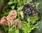 激ウマ！水菜のサラダ作り方1写真