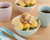 朝ごはんに◎出汁巻き卵の梅おろし茶漬け作り方6写真