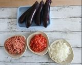 トルコ風 ナスの肉詰め カルヌヤルク作り方1写真
