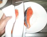 鮭マヨネーズ炒め焼き♪簡単作り方2写真