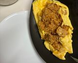 ジューシー♫豚ひき肉のオムライス作り方9写真