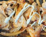 弁当にも！豚こまマヨ生姜焼き丼！作り方4写真