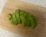 アボカドとふわふわ卵のスイートチリマヨ和え作り方1写真