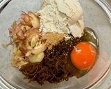 もずくと茗荷の天ぷら作り方2写真