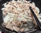 ネギだくが美味！豚こまネギ塩だれ丼作り方5写真